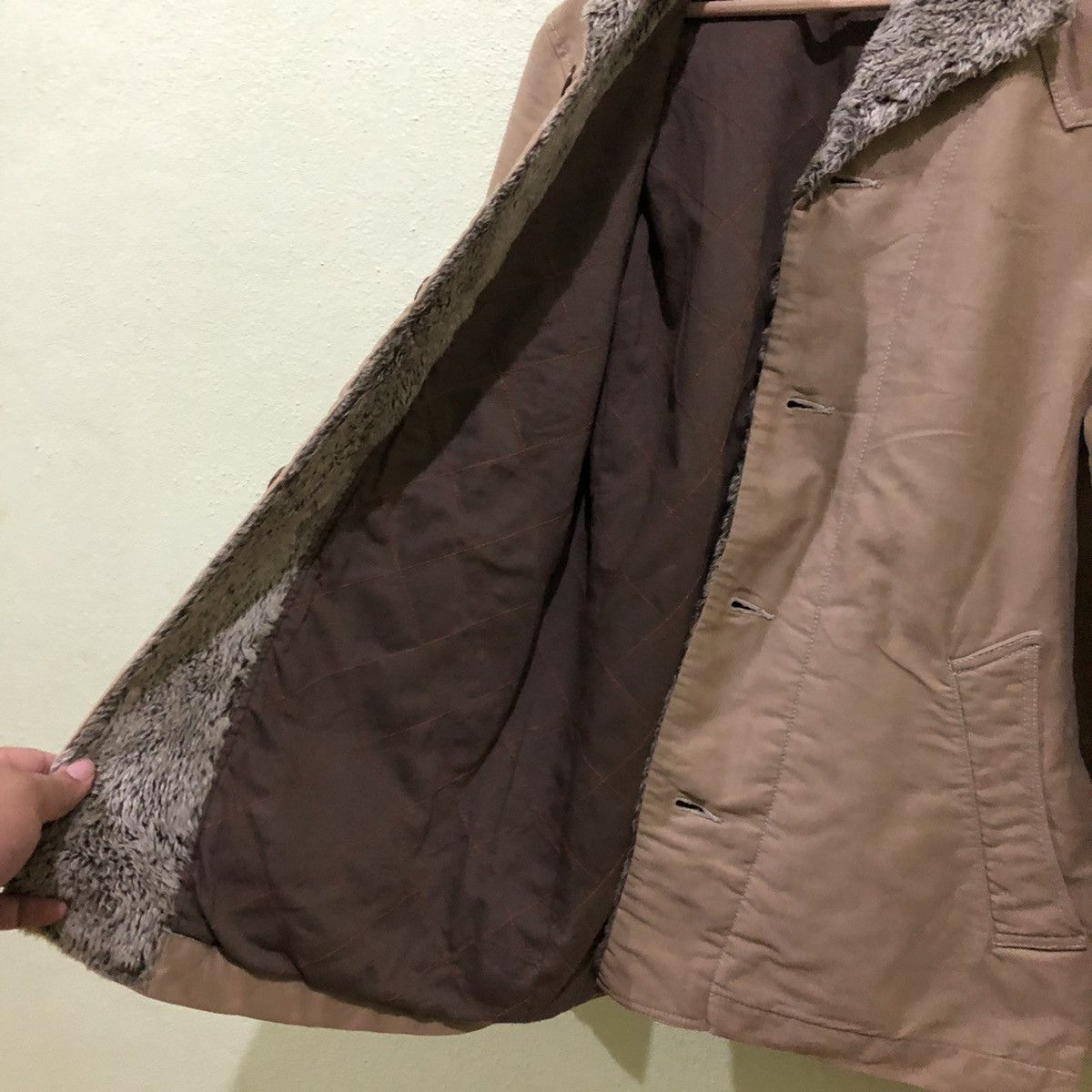 Levi's Vintage Levis Collar Fur Jacket Size US L / EU 52-54 / 3 - 15 Thumbnail