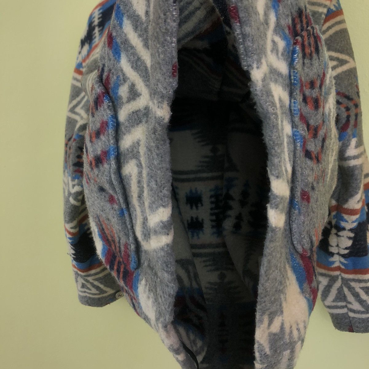 Japanese Brand Wool Jacket Navajo Indigo by Kentucky Cardinal Nice Design Size US M / EU 48-50 / 2 - 10 Thumbnail