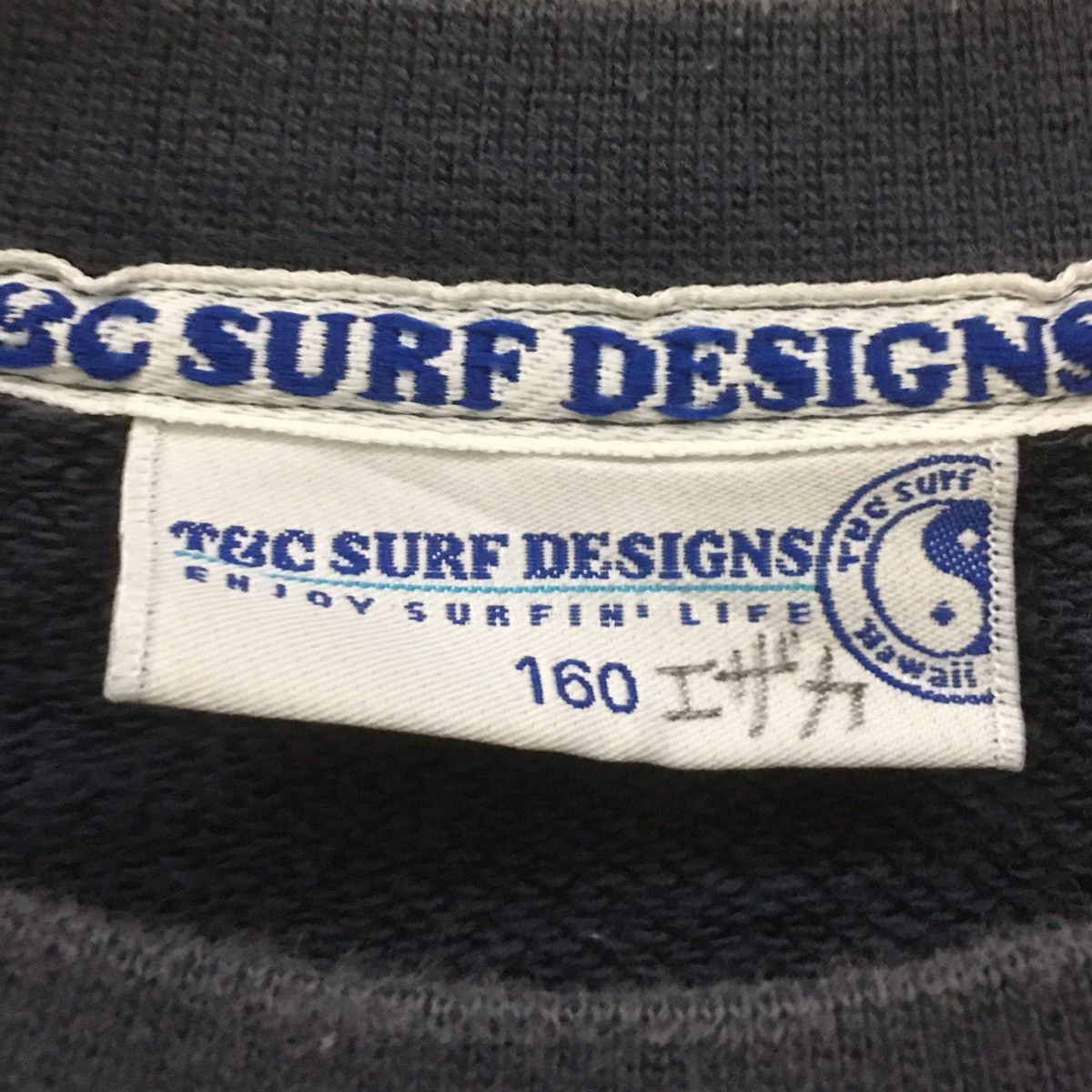 Vintage Vintage Surf Sweatshirt Biglogo Town & Country T&C hawaii Size S / US 4 / IT 40 - 7 Thumbnail
