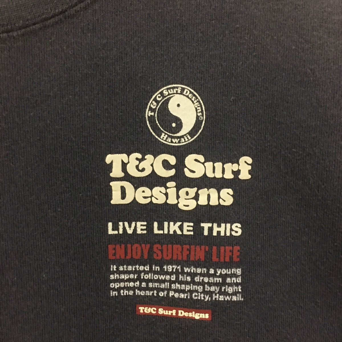 Vintage Vintage Surf Sweatshirt Biglogo Town & Country T&C hawaii Size S / US 4 / IT 40 - 4 Thumbnail