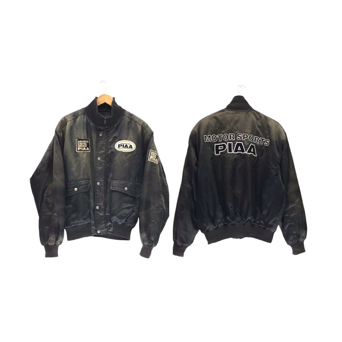 Sports Specialties × Vintage Vintage PIAA Motorsports Bomber Jacket Racing Team Size US M / EU 48-50 / 2 - 1 Thumbnail