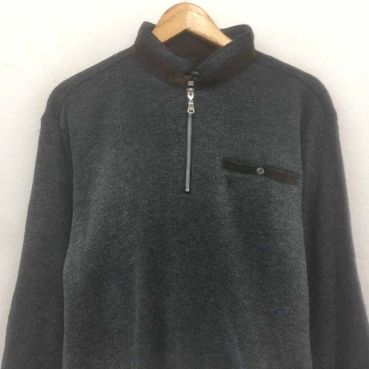 Japanese Brand Rare!! Yumi Katsura Halfzip Sweatshirt Size US S / EU 44-46 / 1 - 2 Thumbnail