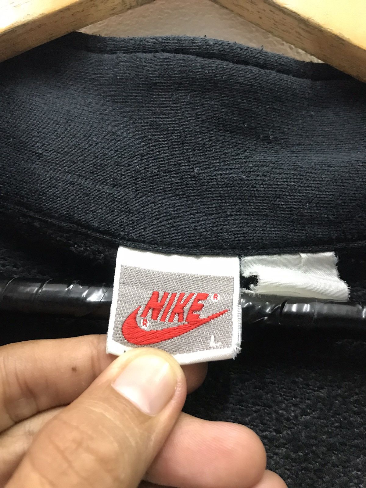 Nike Vintage 90s Nike Sport Classic Bicycle Multicolour Sweater Size US L / EU 52-54 / 3 - 9 Thumbnail