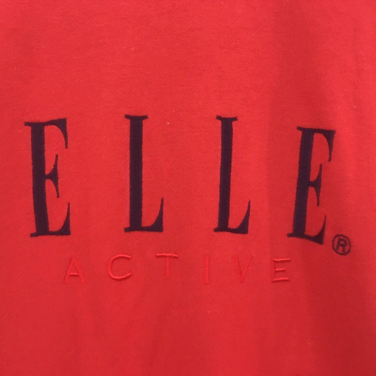 Japanese Brand × Vintage Vintage ELLE Sweatshirt Embroidery Spellout ELLE Active Size US M / EU 48-50 / 2 - 3 Thumbnail