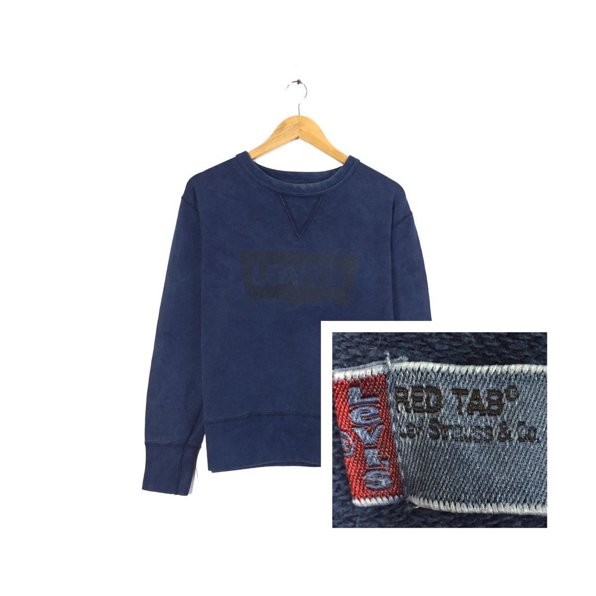 Levi's × Levi's Vintage Clothing × Vintage Vintage Levis Sweatshirt Levi Strauss & Co Levis Red Tab Size US S / EU 44-46 / 1 - 1 Thumbnail
