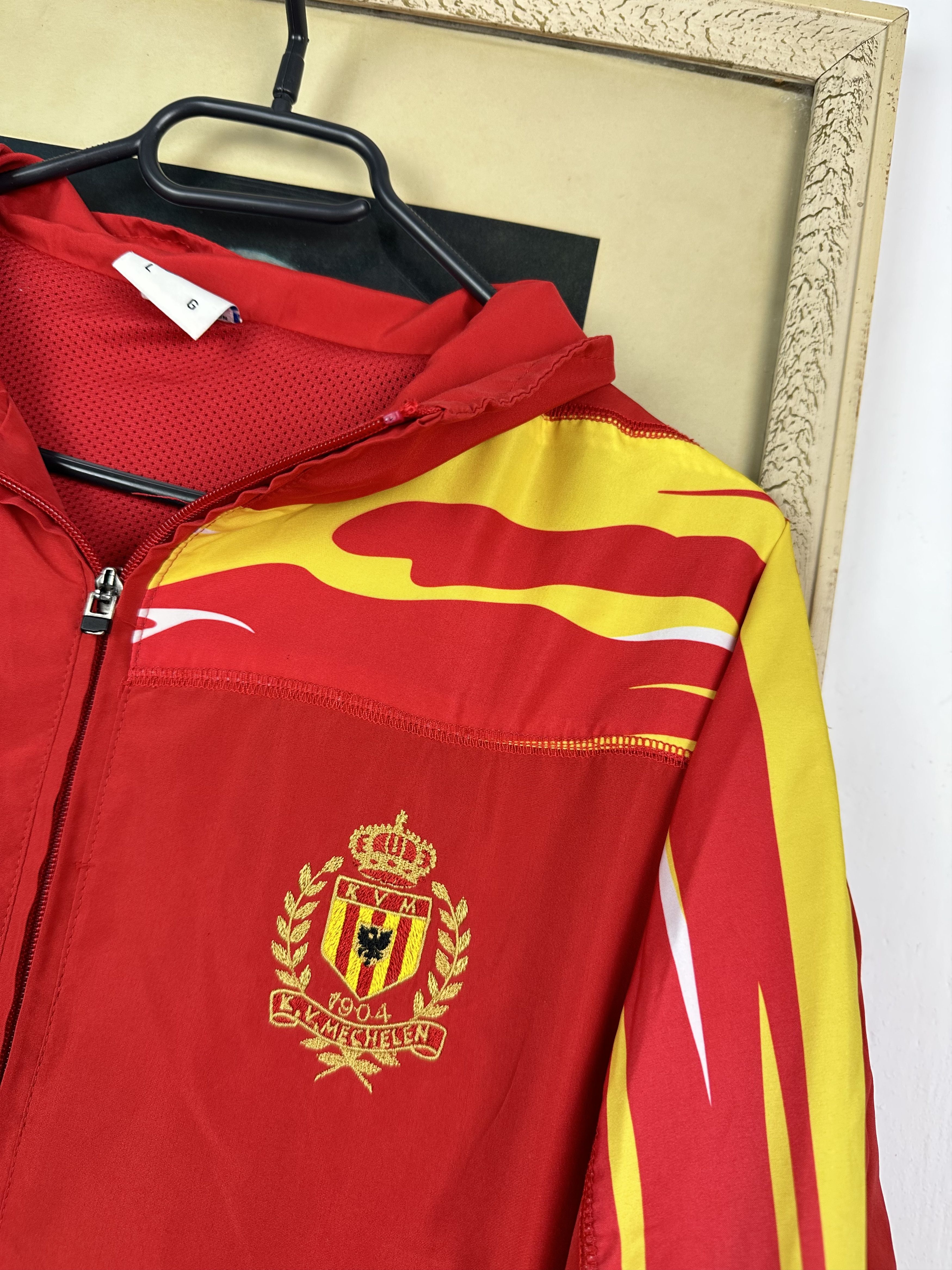 Other Vintage Mechelen Football Soccer Joma Track Top Jacket Size US L / EU 52-54 / 3 - 3 Thumbnail