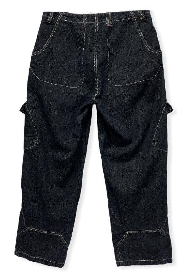 JNCO × Vans × Vintage BEST OFFER ! Vintage VANS Baggy Denim Cargo Size US 32 / EU 48 - 2 Thumbnail