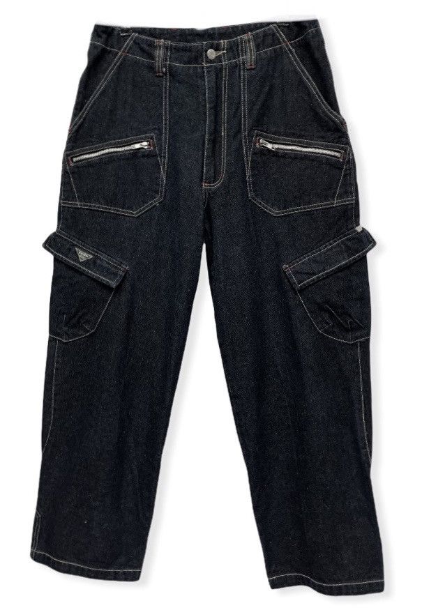 JNCO × Vans × Vintage BEST OFFER ! Vintage VANS Baggy Denim Cargo Size US 32 / EU 48 - 1 Thumbnail