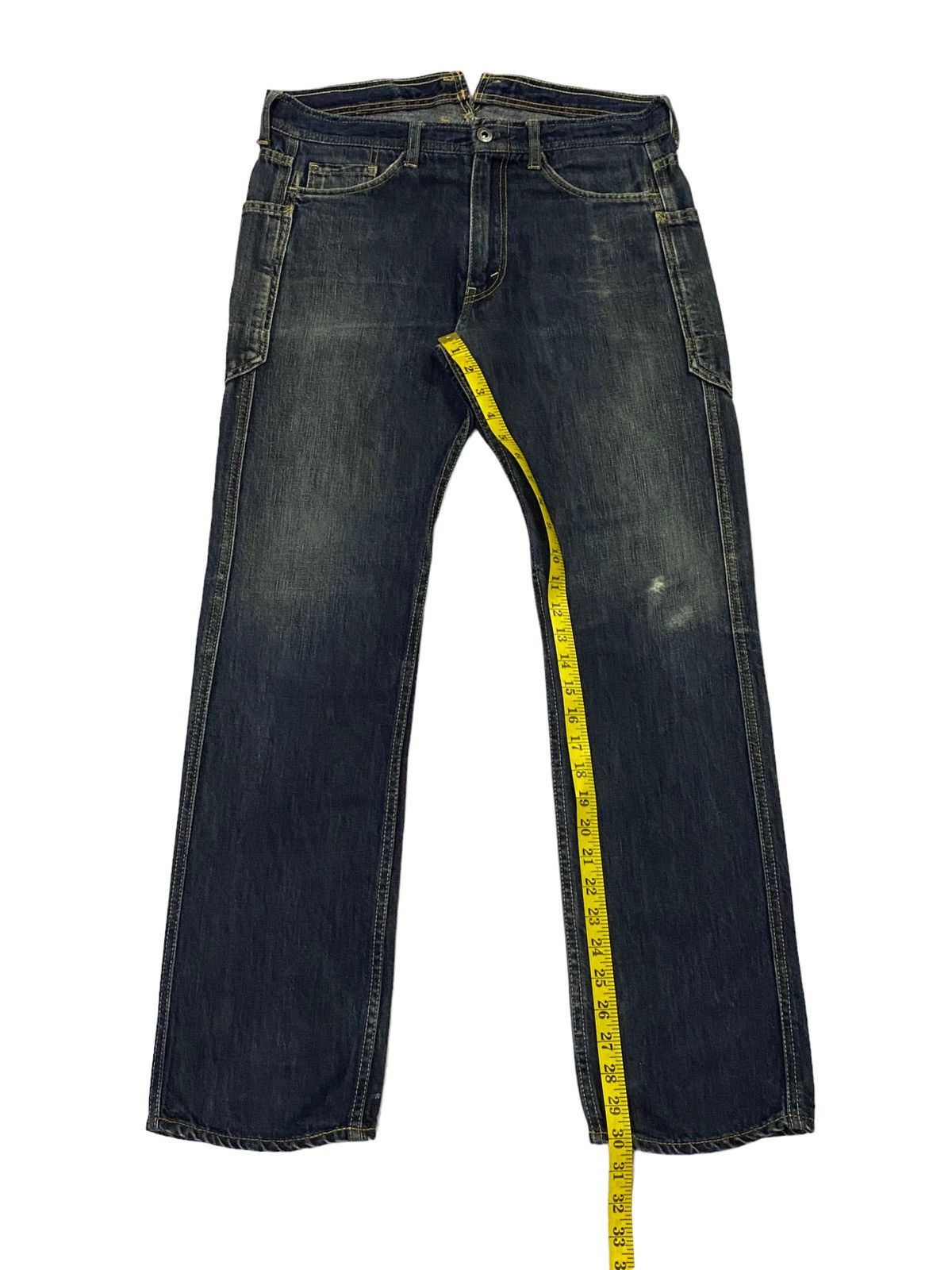 Comme des Garcons AD2008 Junya Watanabe/Comme Des Garçons Man Denim Pants Size US 32 / EU 48 - 7 Thumbnail
