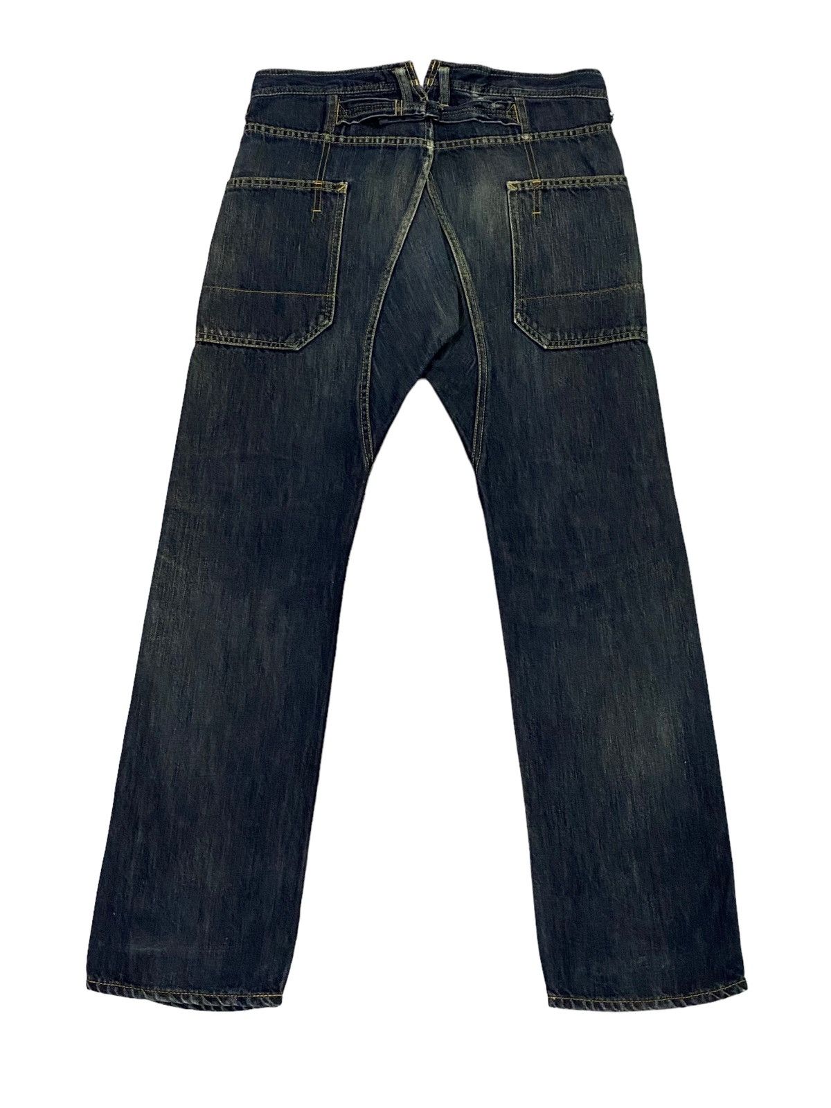 Comme des Garcons AD2008 Junya Watanabe/Comme Des Garçons Man Denim Pants Size US 32 / EU 48 - 3 Thumbnail