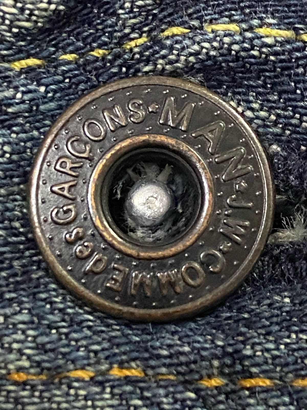 Comme des Garcons AD2008 Junya Watanabe/Comme Des Garçons Man Denim Pants Size US 32 / EU 48 - 14 Thumbnail