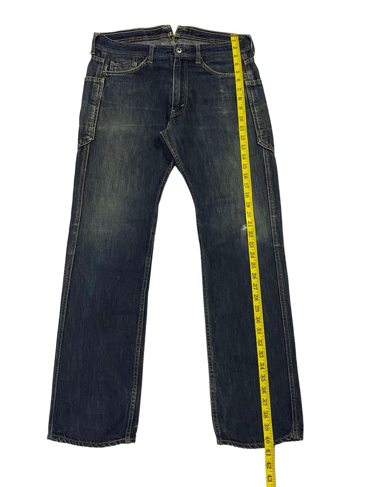 Comme des Garcons AD2008 Junya Watanabe/Comme Des Garçons Man Denim Pants Size US 32 / EU 48 - 6 Thumbnail