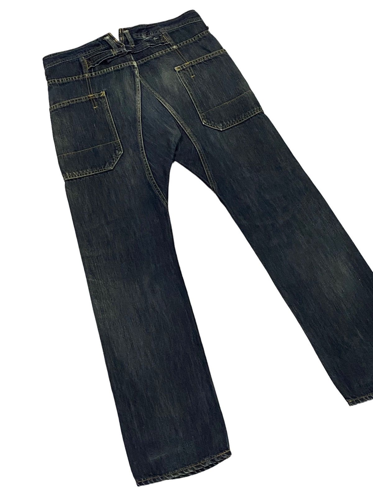 Comme des Garcons AD2008 Junya Watanabe/Comme Des Garçons Man Denim Pants Size US 32 / EU 48 - 24 Thumbnail