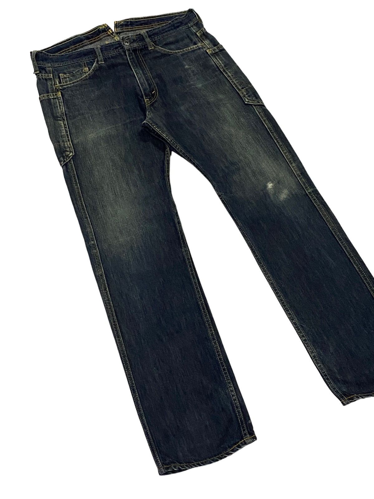 Comme des Garcons AD2008 Junya Watanabe/Comme Des Garçons Man Denim Pants Size US 32 / EU 48 - 23 Thumbnail