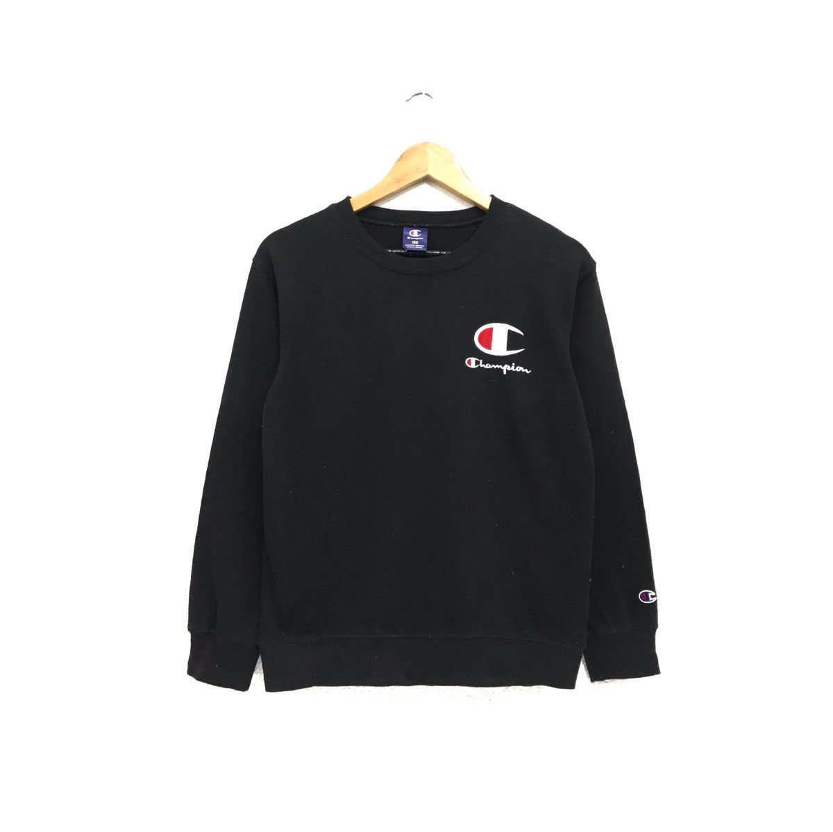 Vintage Champion Sweatshirt Biglogo Embroidery Champion