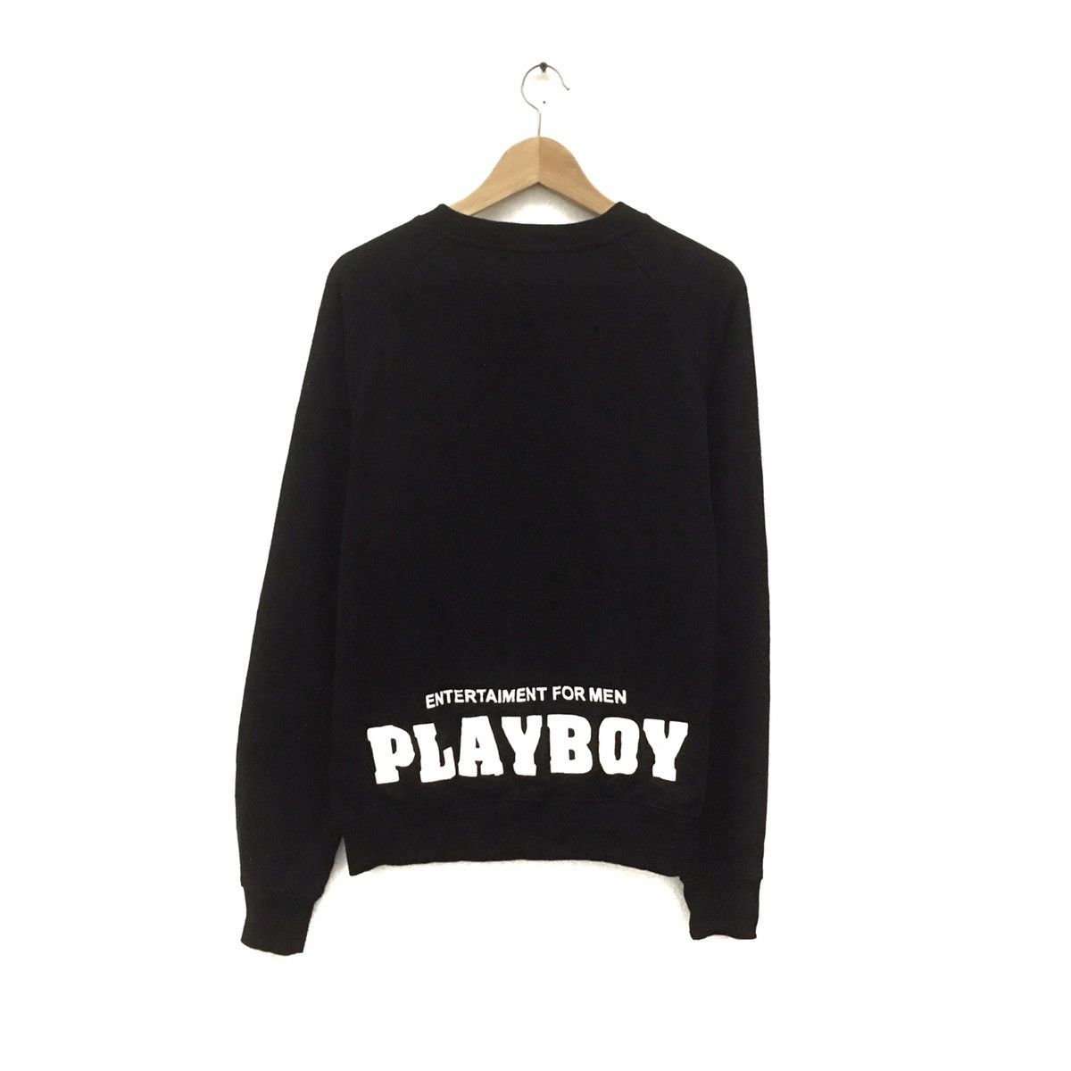 Playboy × Vintage Vintage Playboy Sweatshirt Bunny Head Entertaiment For Men Size US M / EU 48-50 / 2 - 2 Thumbnail