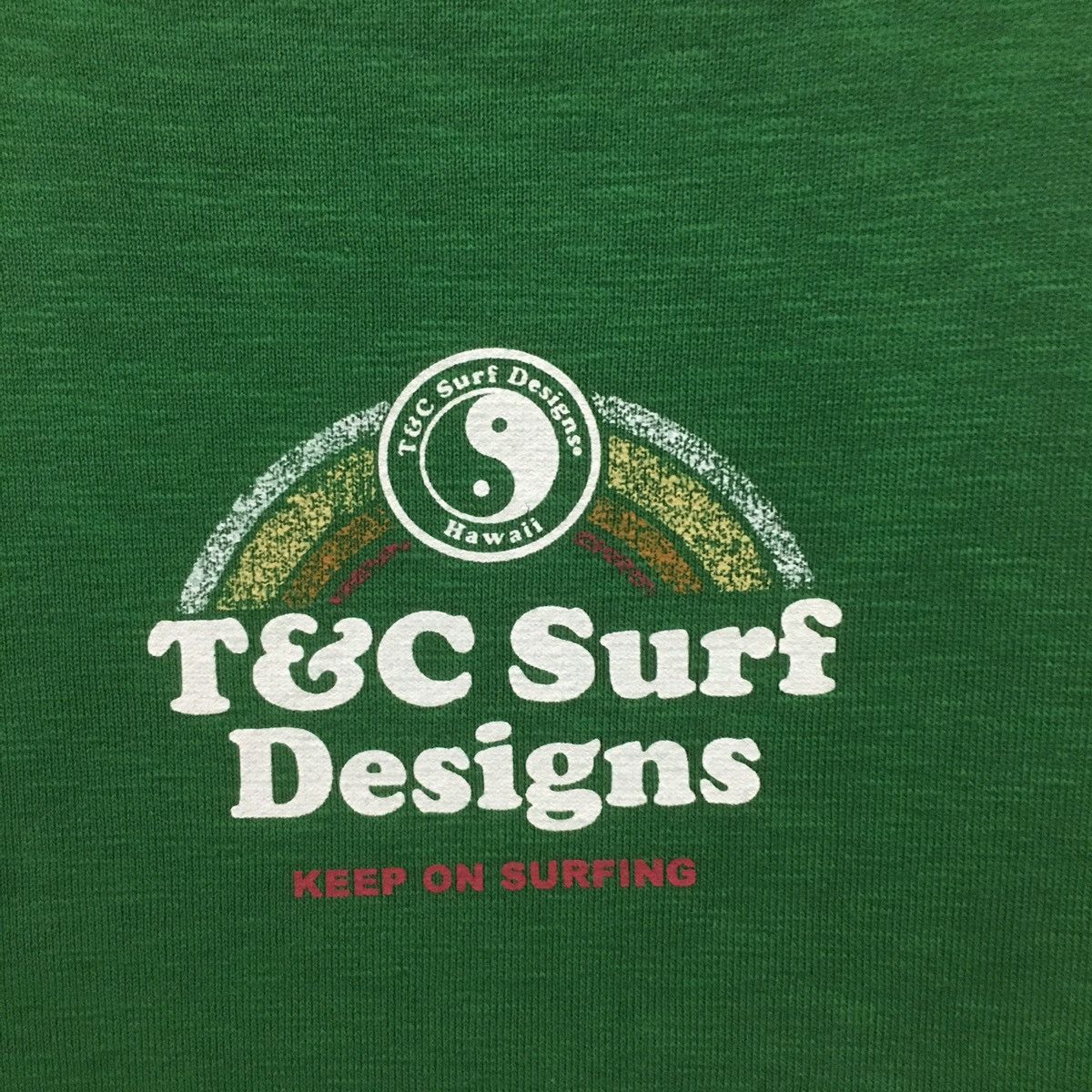 Vintage Vintage T&C Hawaii Sweatshirt Crewneck Biglogo Surf Hawaii Size US M / EU 48-50 / 2 - 5 Thumbnail