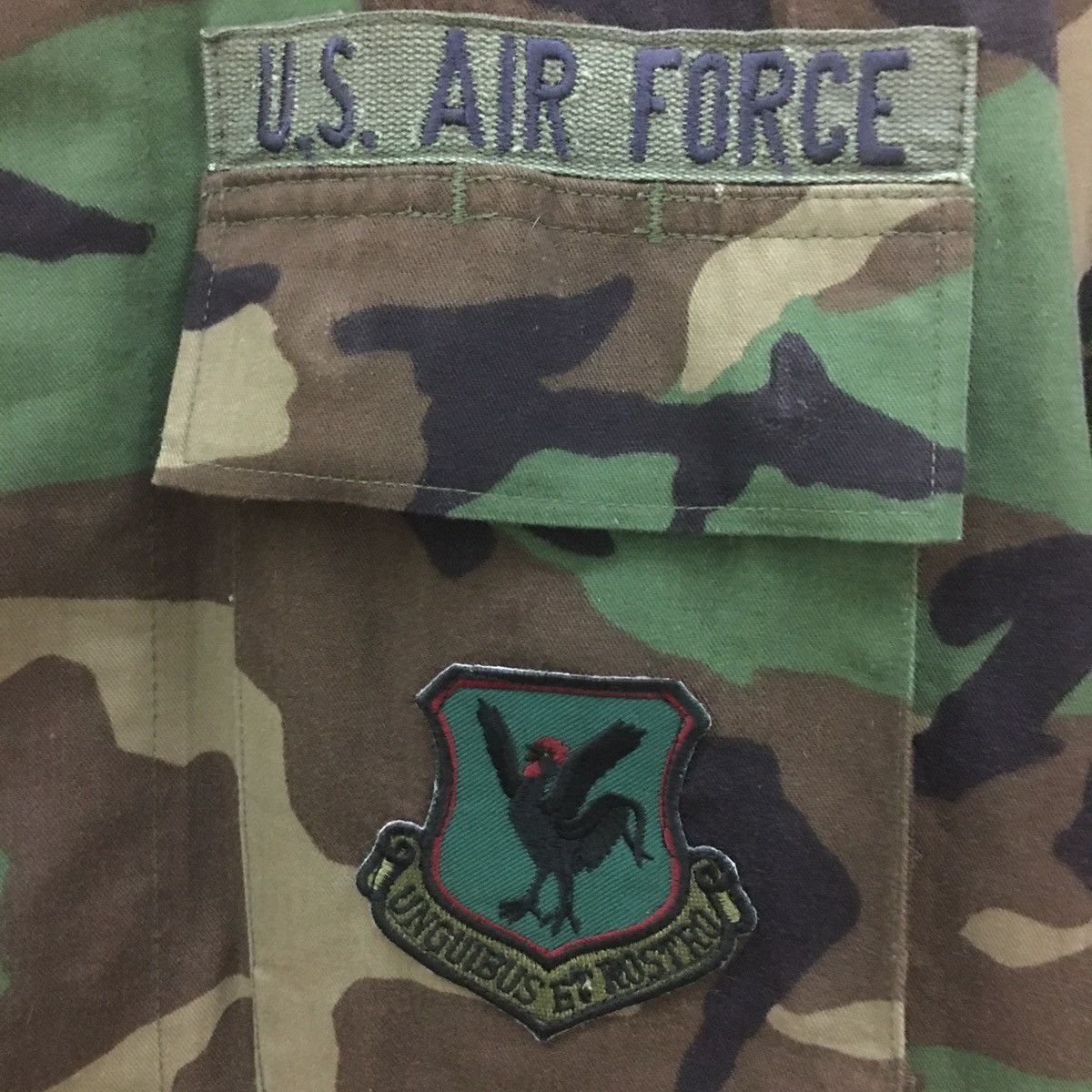 Vintage Vintage Camo US Air Force Military Uniform Size US M / EU 48-50 / 2 - 4 Thumbnail