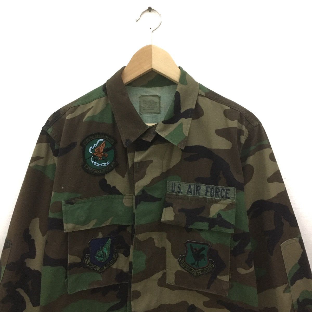 Vintage Vintage Camo US Air Force Military Uniform Size US M / EU 48-50 / 2 - 2 Thumbnail