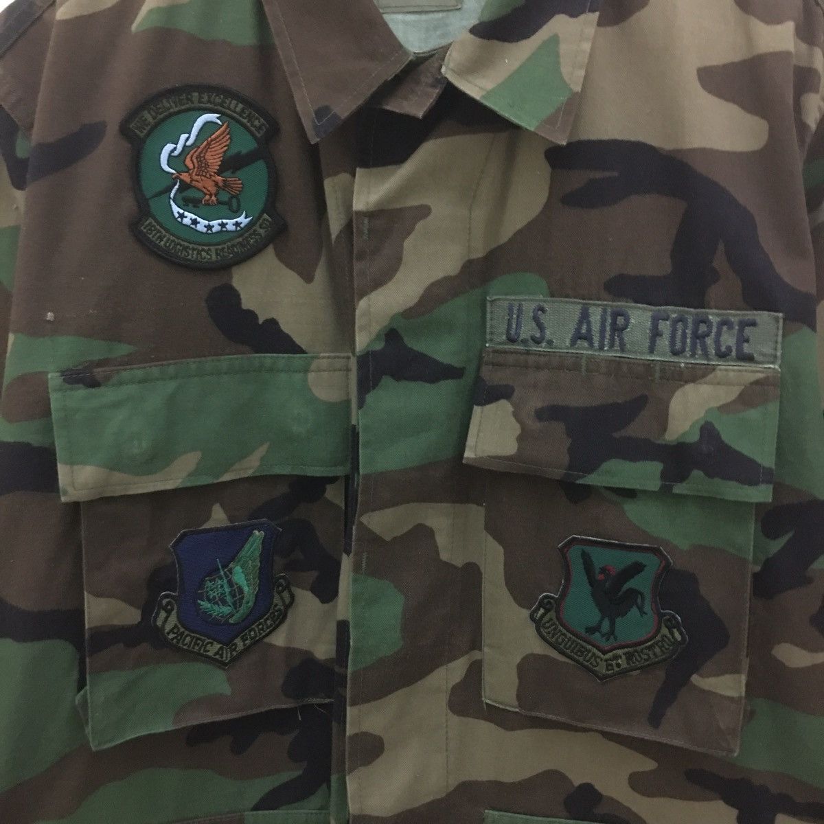 Vintage Vintage Camo US Air Force Military Uniform Size US M / EU 48-50 / 2 - 3 Thumbnail