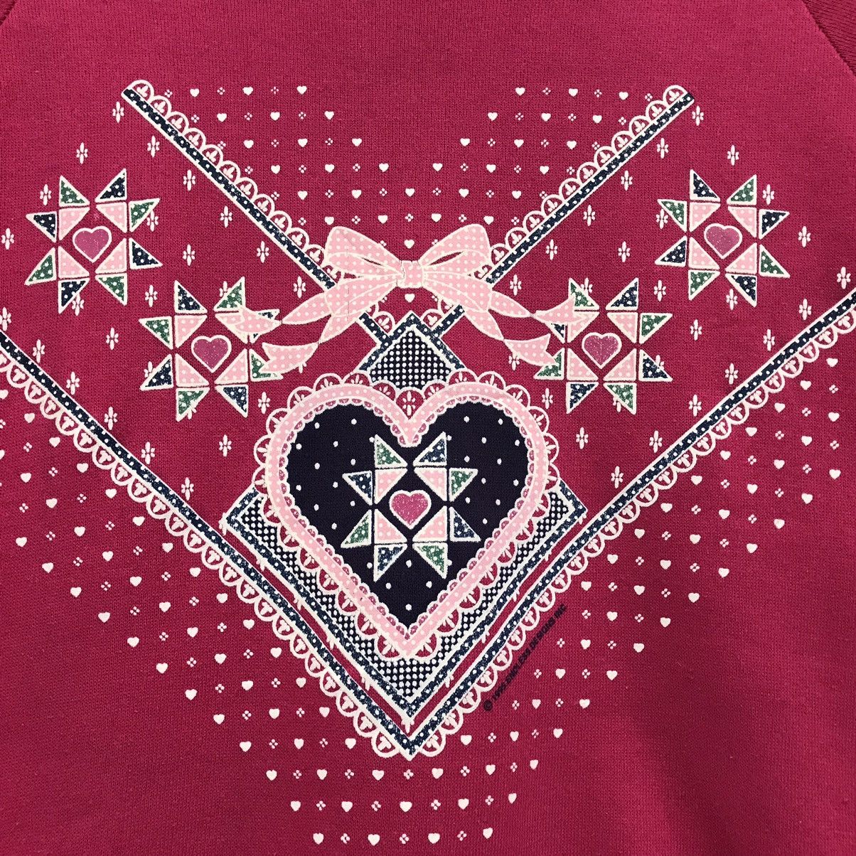Other Vintage Sweatshirt Crewneck Biglogo Flowers Love Design Size US M / EU 48-50 / 2 - 2 Thumbnail