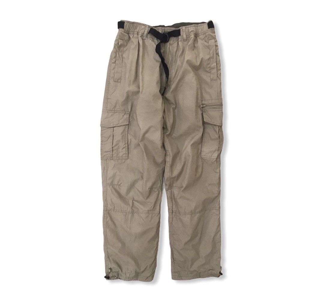 Japanese Brand Japanese Brand Multipocket Hiking Track Cargo Pants Size US 29 - 1 Thumbnail