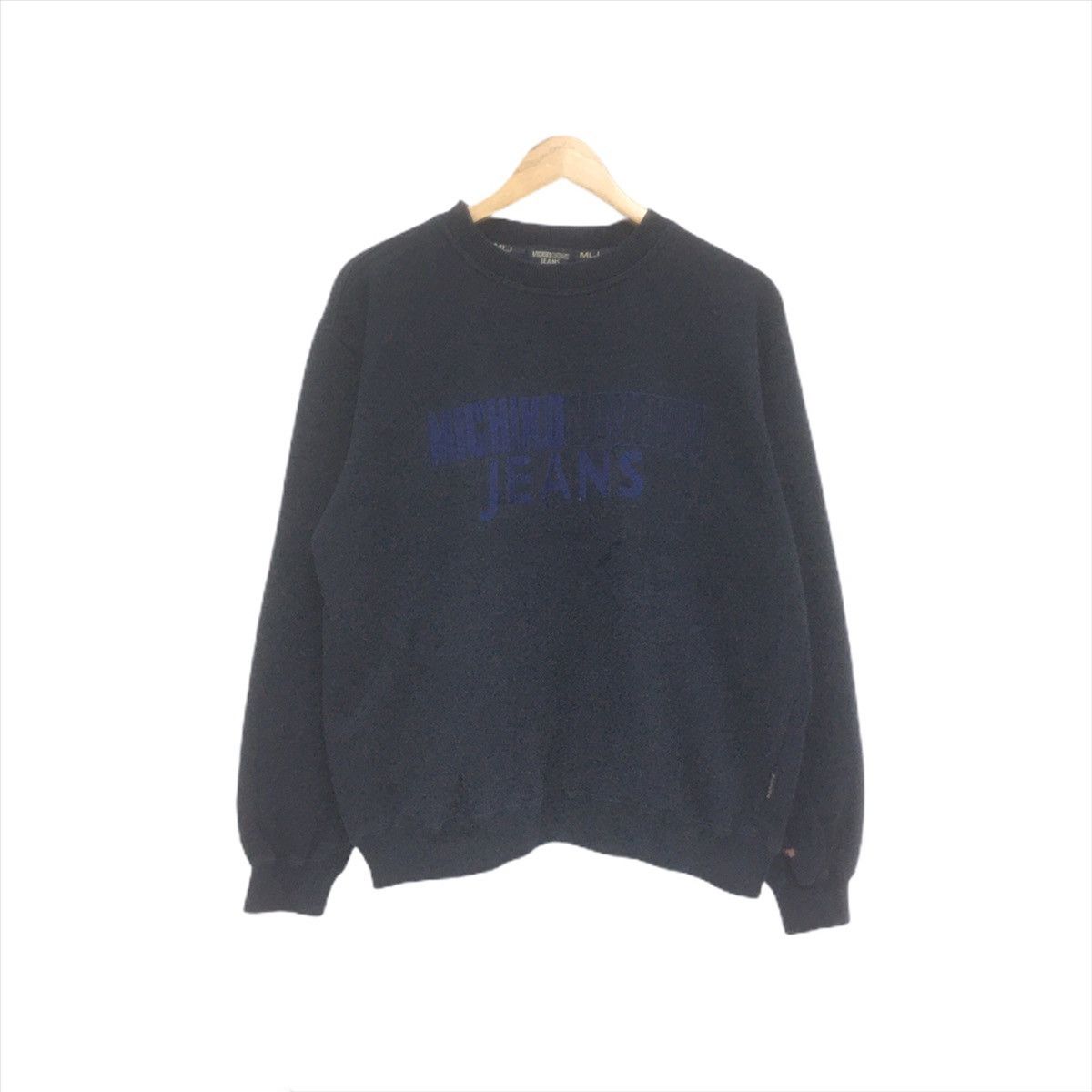 Japanese Brand × Michiko Koshino × Michiko Koshino London Michiko London Jeans Sweatshirt Crewneck BigLogo Size US M / EU 48-50 / 2 - 1 Thumbnail