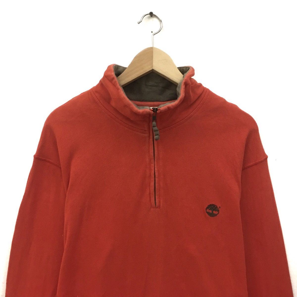 Timberland Vintage Timberland Sweatshirt Timberland Half Zip Size US L / EU 52-54 / 3 - 3 Thumbnail