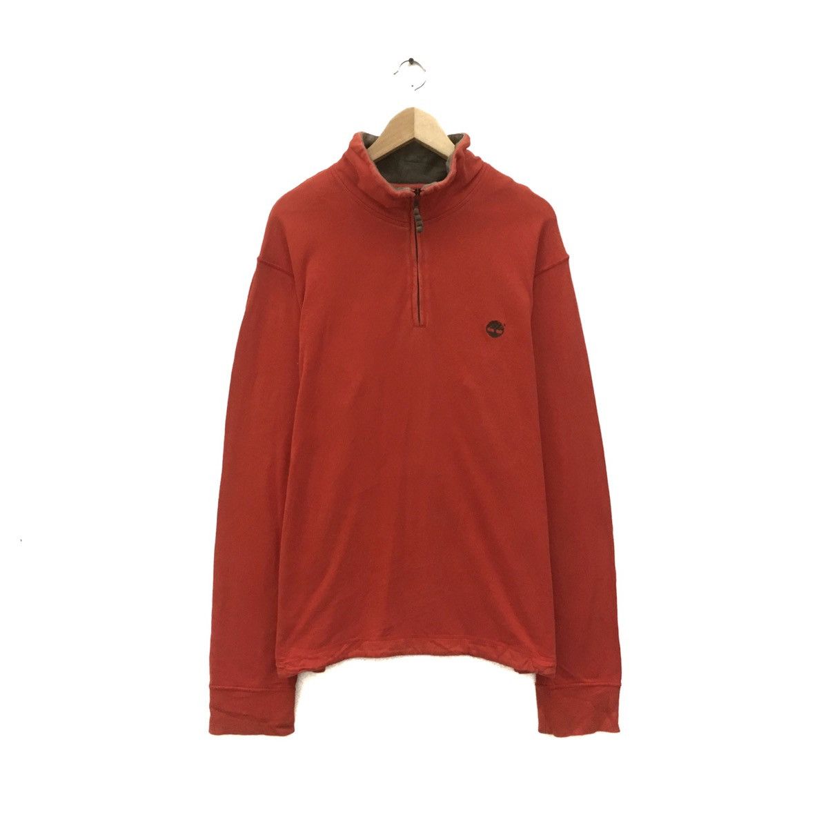 Timberland Vintage Timberland Sweatshirt Timberland Half Zip Size US L / EU 52-54 / 3 - 2 Thumbnail