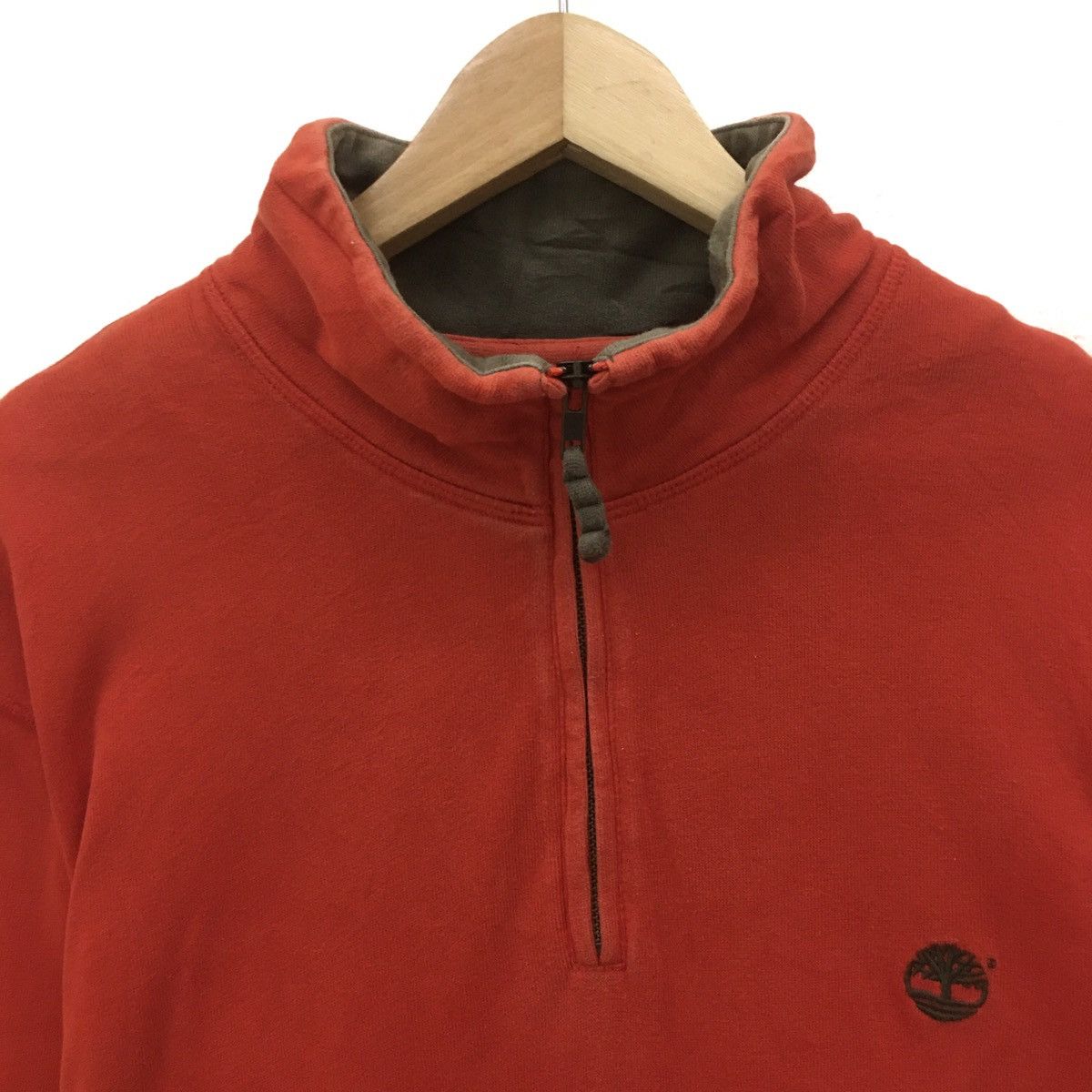 Timberland Vintage Timberland Sweatshirt Timberland Half Zip Size US L / EU 52-54 / 3 - 4 Thumbnail
