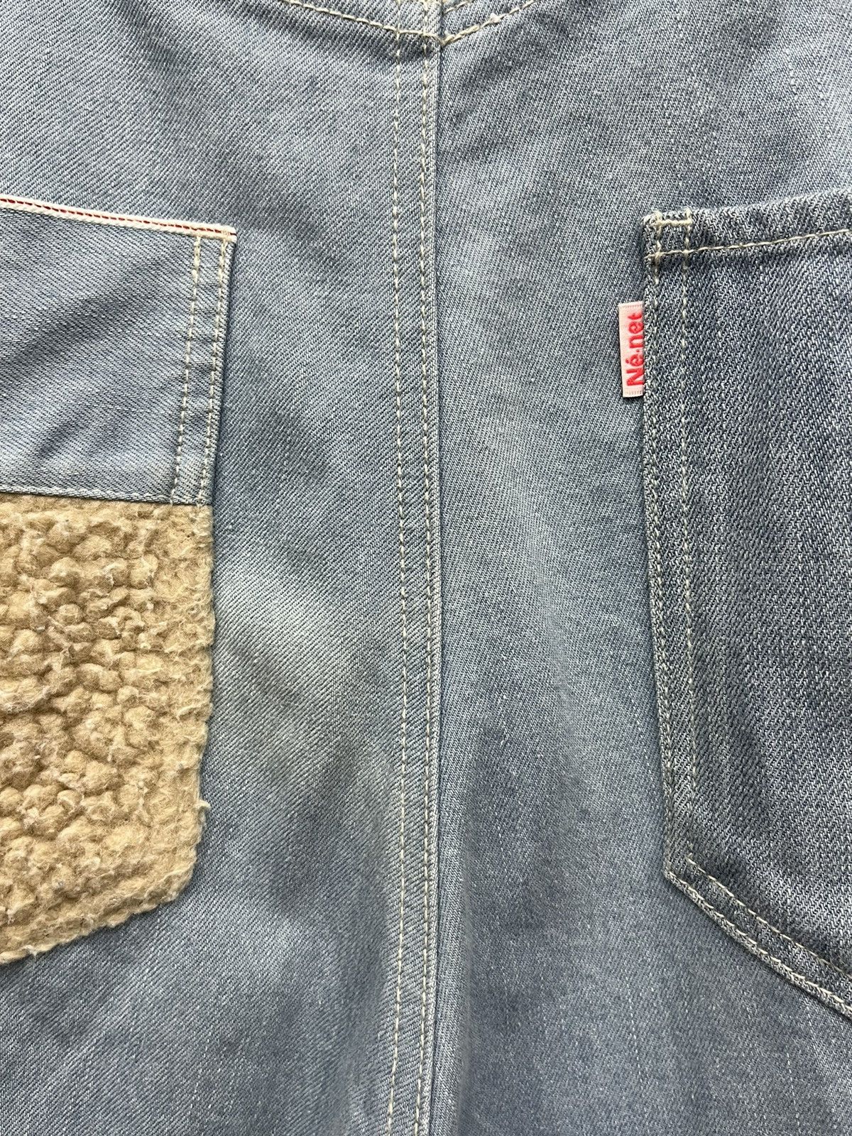Issey Miyake Vintage Dope Design Ne-net Drop Crotch Cropped Dope Pants Size US 29 - 9 Thumbnail