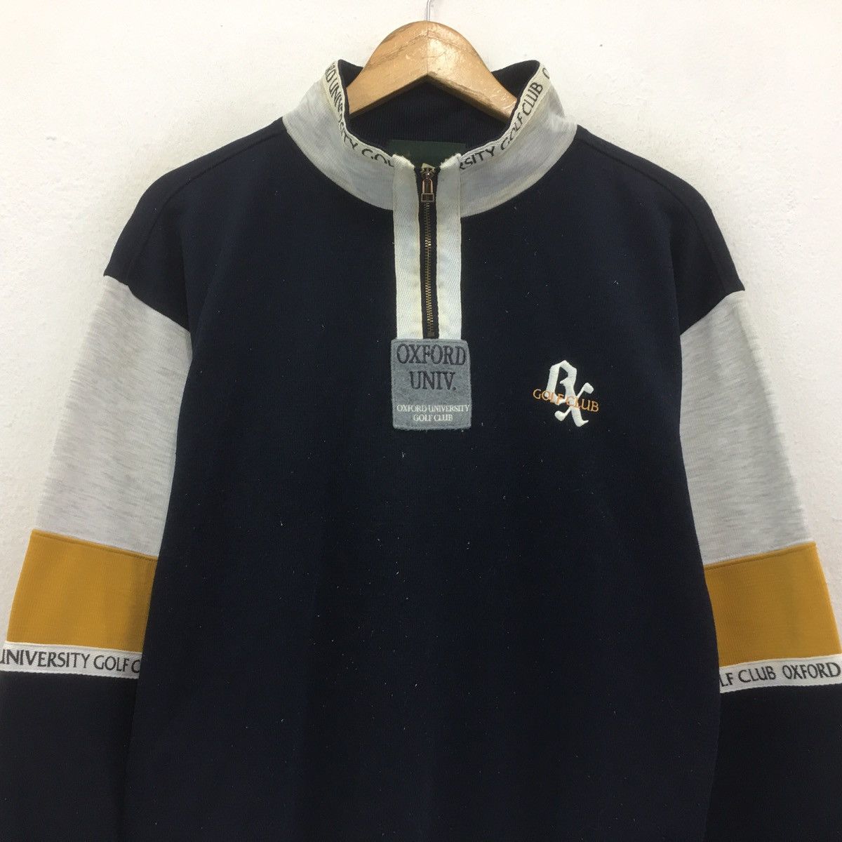 All Sport Vintage Oxford University Sweatshirt Crewneck Golf Club Size US M / EU 48-50 / 2 - 2 Thumbnail