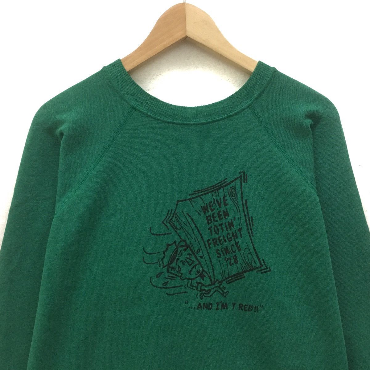 Hanes Vintage 90’s Hanes Sweatshirt Crew Neck Biglogo Spellout Size US M / EU 48-50 / 2 - 3 Thumbnail