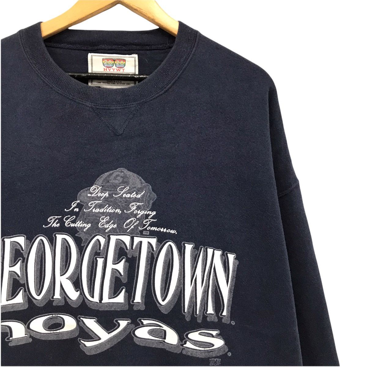 Sports Specialties × Vintage Vintage Georgetown Hoyas Basketball University Sweatshirt Size US XL / EU 56 / 4 - 4 Thumbnail