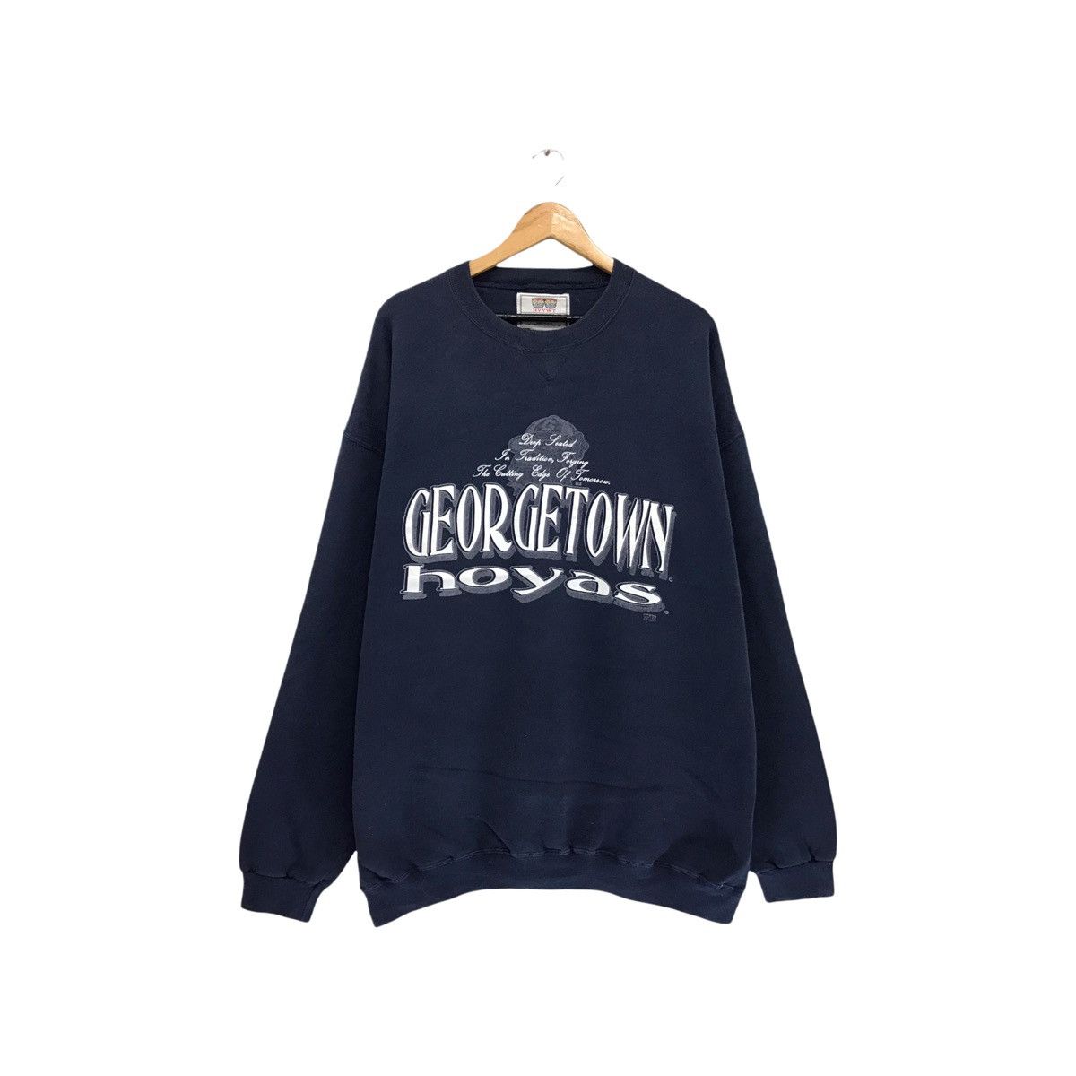 Sports Specialties × Vintage Vintage Georgetown Hoyas Basketball University Sweatshirt Size US XL / EU 56 / 4 - 1 Thumbnail