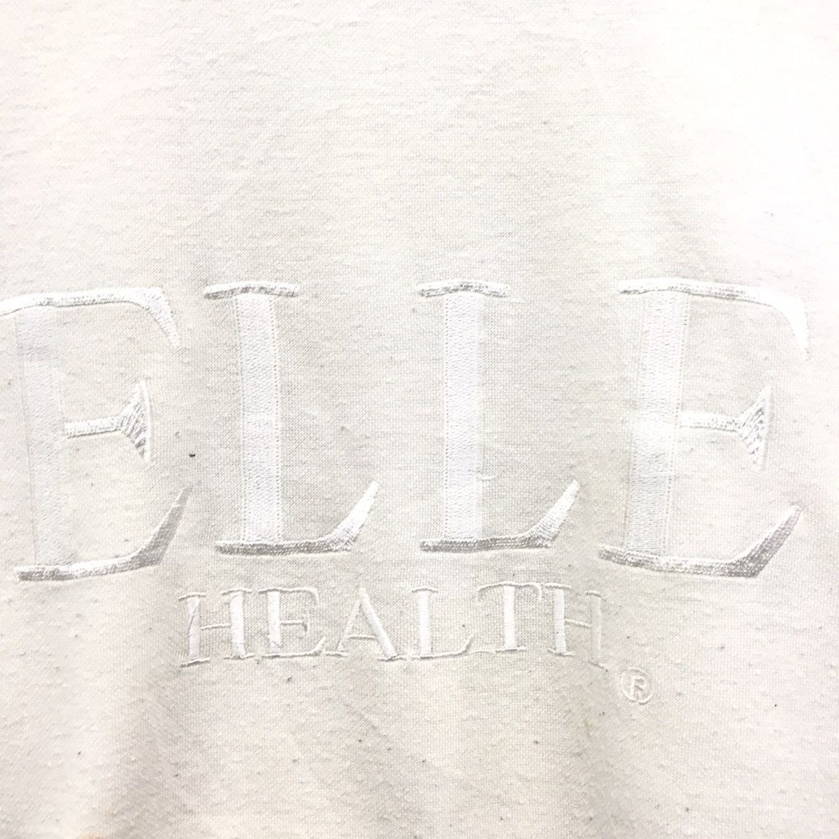 Japanese Brand Vintage Elle Sweatshirt Crew Embroidery Biglogo Elle Health Size US M / EU 48-50 / 2 - 3 Thumbnail