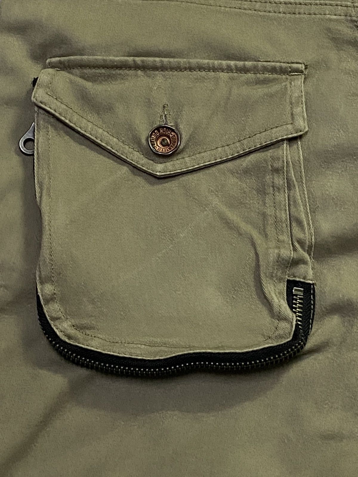 Japanese Brand PPFM Curved Leg Bondage Pants Size US 31 - 15 Thumbnail