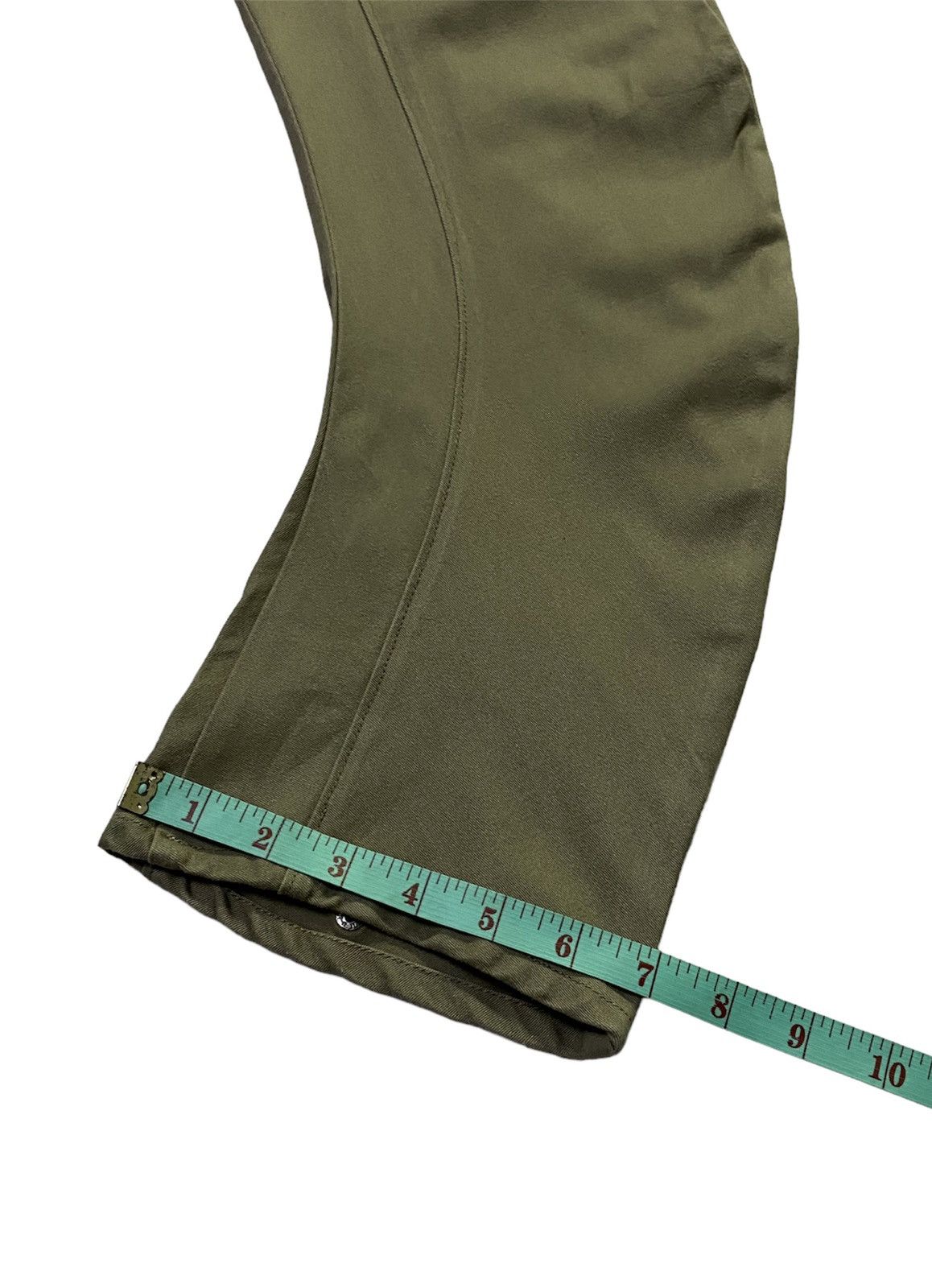 Japanese Brand PPFM Curved Leg Bondage Pants Size US 31 - 10 Thumbnail