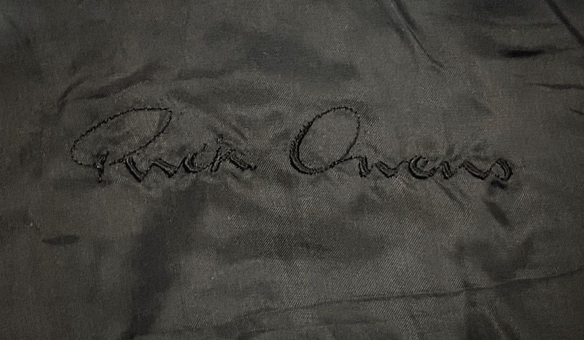 Rick Owens Nice Design‼️Rick Owens RP8713 Black Leather Biker Vest Size US XS / EU 42 / 0 - 13 Thumbnail