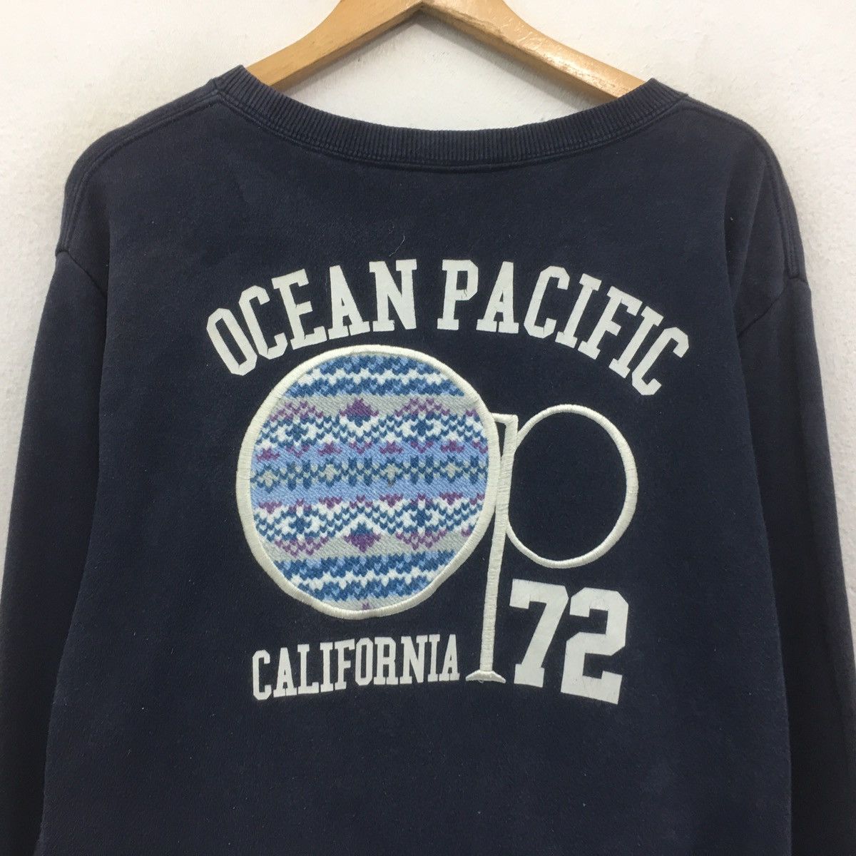 Vintage Ocean Pacific Sweatshirt Crewneck Embroidery OP California Size US M / EU 48-50 / 2 - 3 Thumbnail