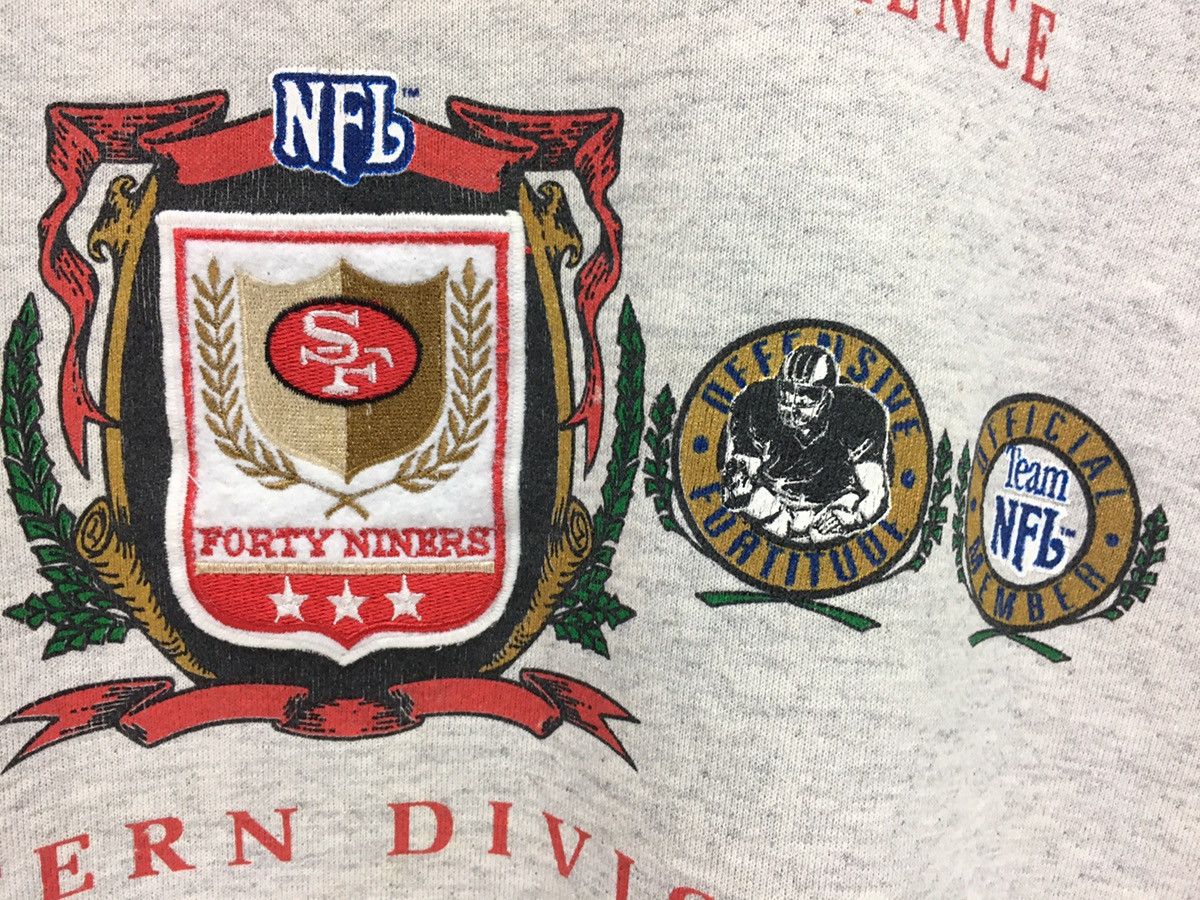 NFL × Vintage Vintage 90s 49ers NFL Football Team Sweatshirt Size US L / EU 52-54 / 3 - 5 Thumbnail
