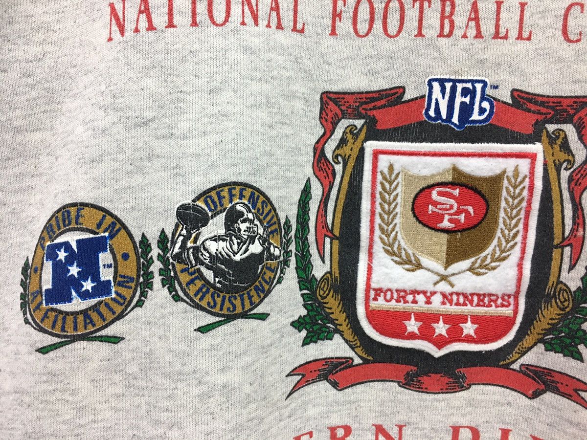 NFL × Vintage Vintage 90s 49ers NFL Football Team Sweatshirt Size US L / EU 52-54 / 3 - 4 Thumbnail