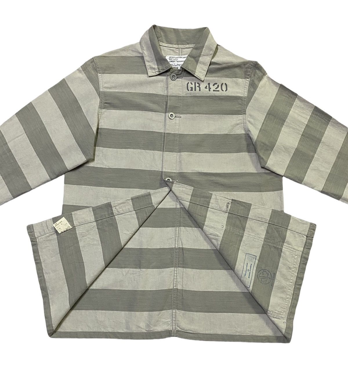 General Research GENERAL RESEARCH 1599 JACKET COTTON CANVAS `POP JACKET’ Size US M / EU 48-50 / 2 - 22 Thumbnail