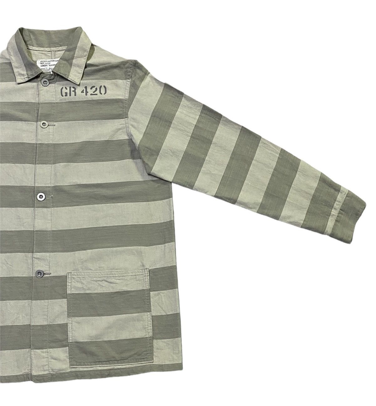 General Research GENERAL RESEARCH 1599 JACKET COTTON CANVAS `POP JACKET’ Size US M / EU 48-50 / 2 - 14 Thumbnail