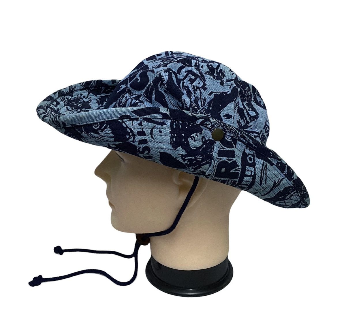 Hysteric Glamour Hysteric Glamour Rare Design Bucket Hat FullPrint Sexy Woman Size ONE SIZE - 7 Thumbnail