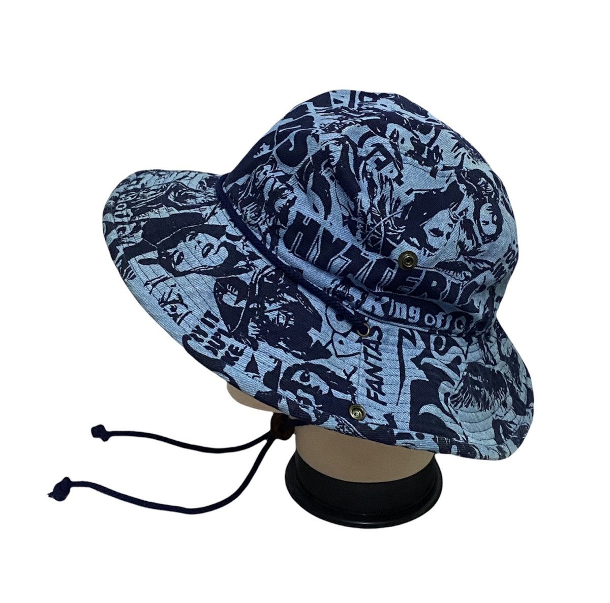 Hysteric Glamour Hysteric Glamour Rare Design Bucket Hat FullPrint Sexy Woman Size ONE SIZE - 3 Thumbnail