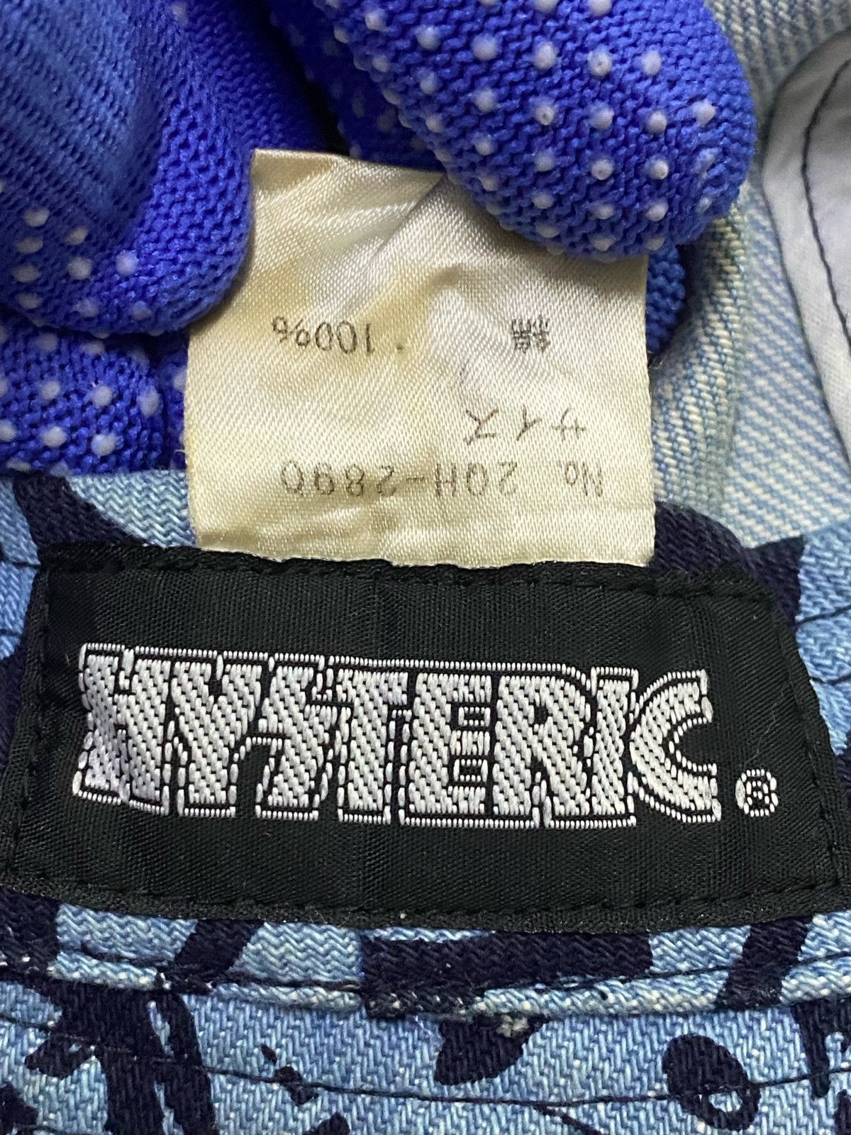 Hysteric Glamour Hysteric Glamour Rare Design Bucket Hat FullPrint Sexy Woman Size ONE SIZE - 10 Thumbnail