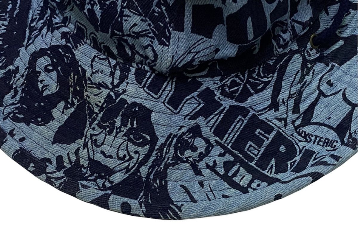 Hysteric Glamour Hysteric Glamour Rare Design Bucket Hat FullPrint Sexy Woman Size ONE SIZE - 13 Thumbnail