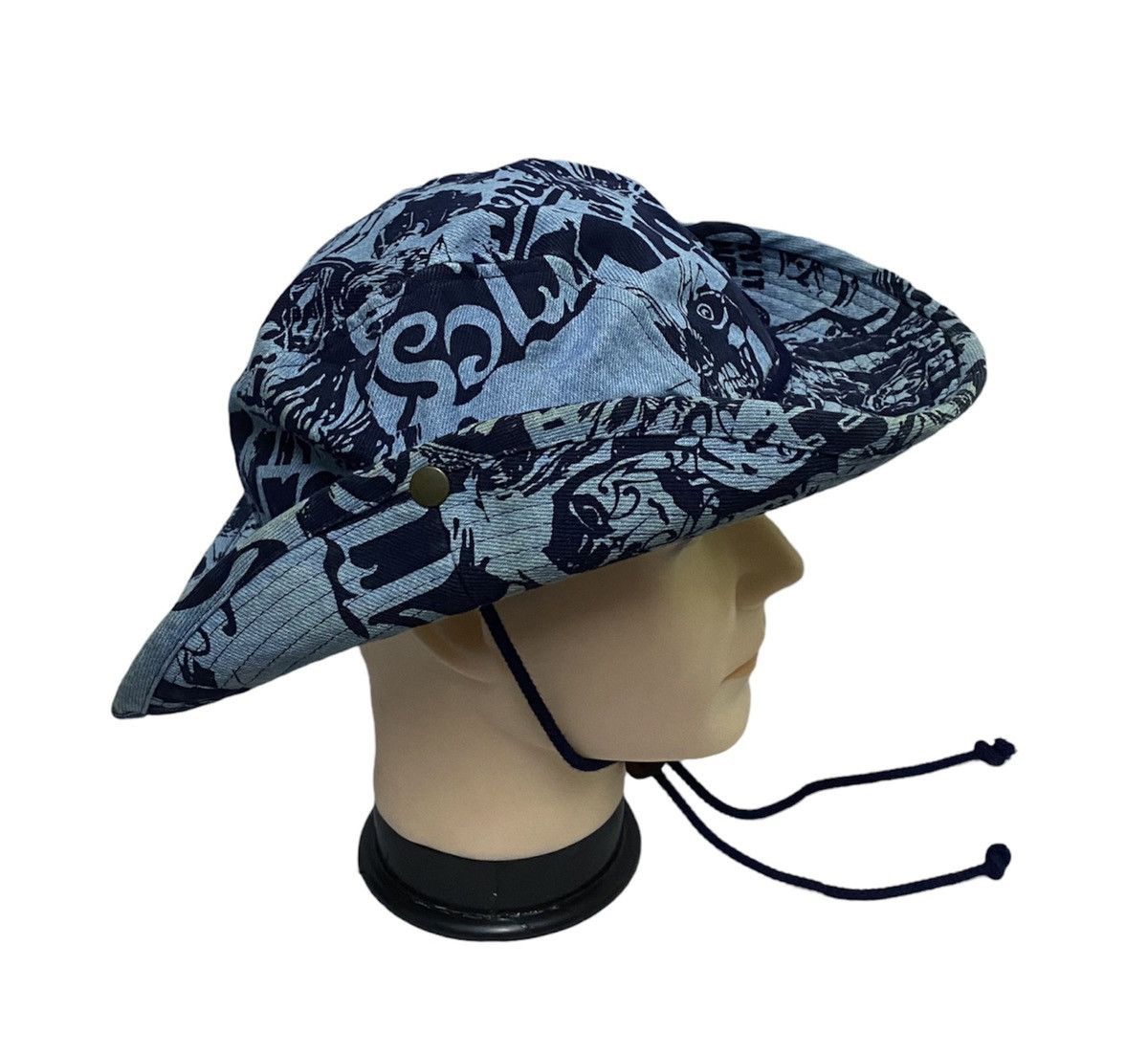 Hysteric Glamour Hysteric Glamour Rare Design Bucket Hat FullPrint Sexy Woman Size ONE SIZE - 8 Thumbnail
