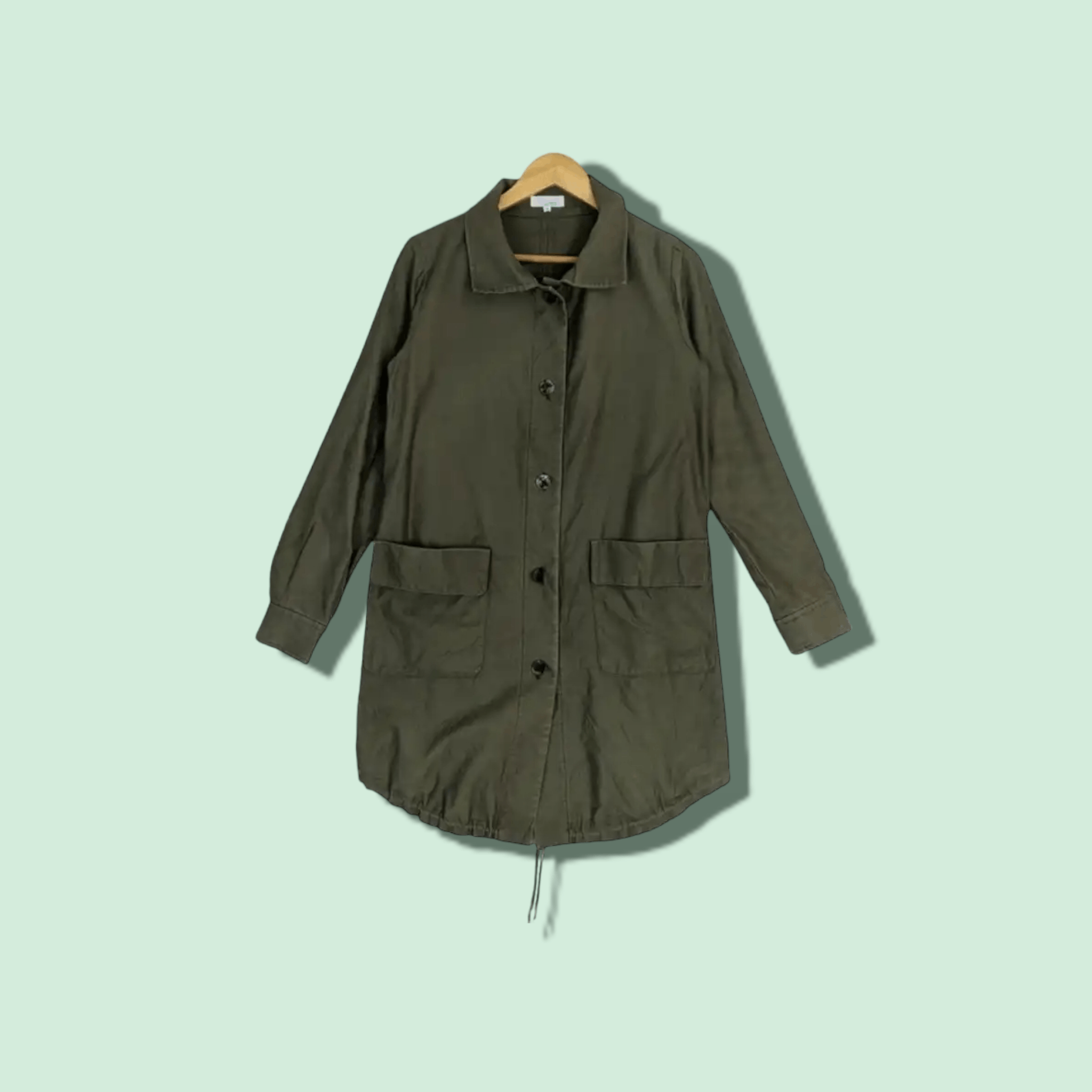 Japanese Brand MKS Military Style Light Trench Coat Jacket Size M / US 6-8 / IT 42-44 - 1 Thumbnail